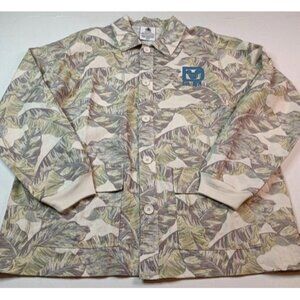 NWT Walt Disney World Spirit Jersey Button Up Long Sleeve Shirt Jacket Small